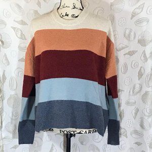 Madewell Crofton striped sweater, L